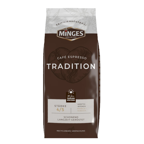 Minges - Espresso Tradition Bonen - 1kg Top Merken Winkel